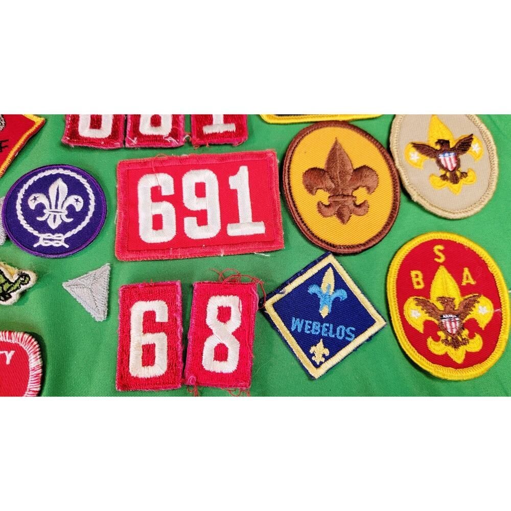 Vtg Lot Boy Scout Patches Webelos Wolf BSA 1994-2002 Quality Unit Embroidered - Picture 7 of 10